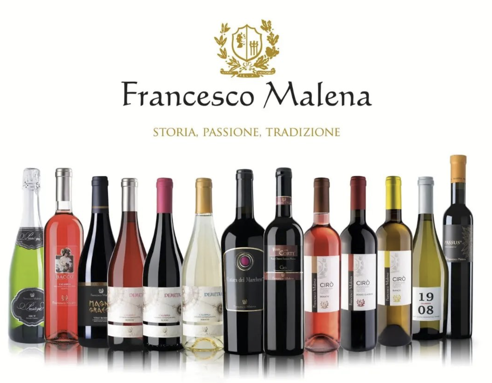 selezioni vini della cantina malena